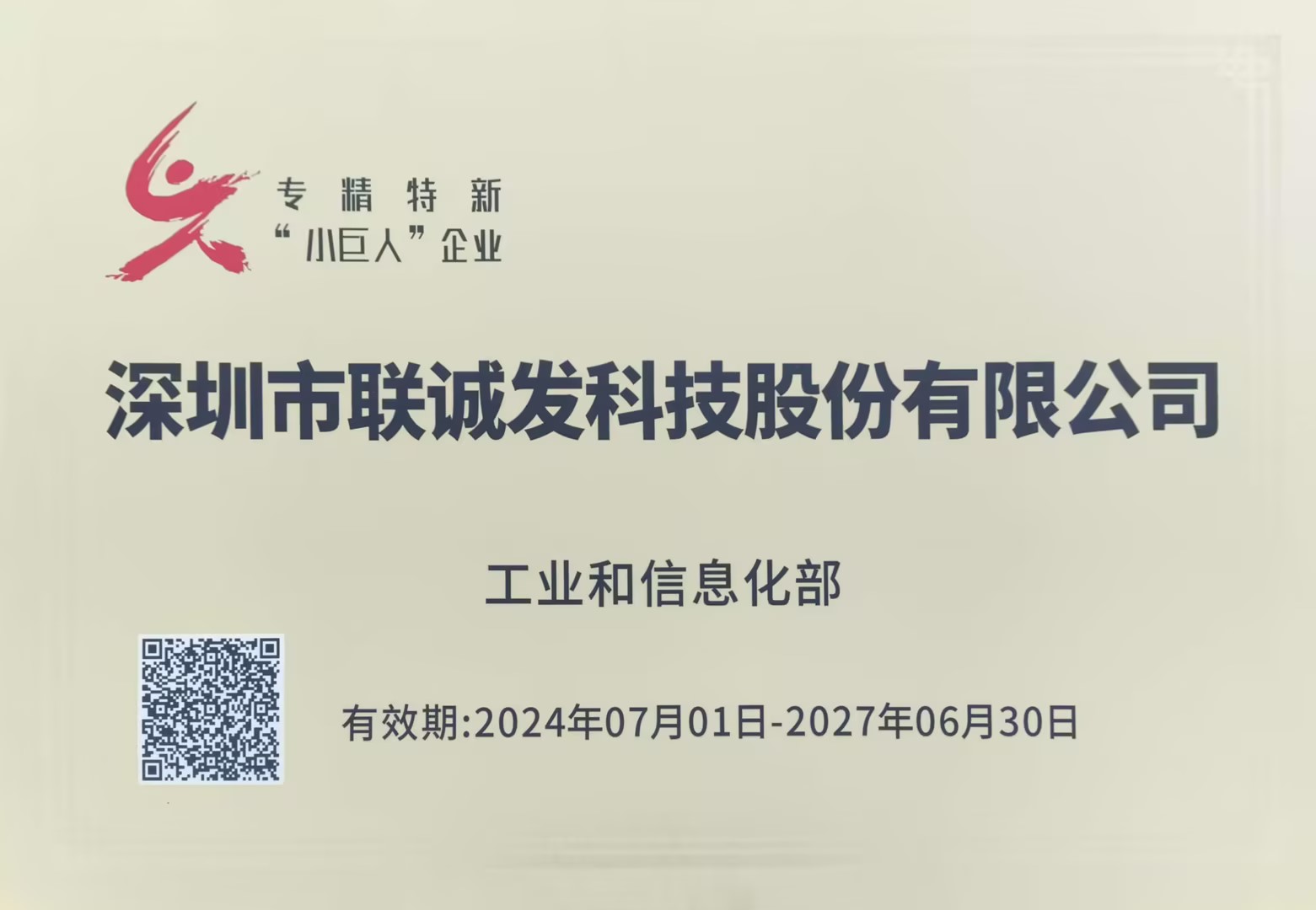 國家專精特新小巨人企業(yè)