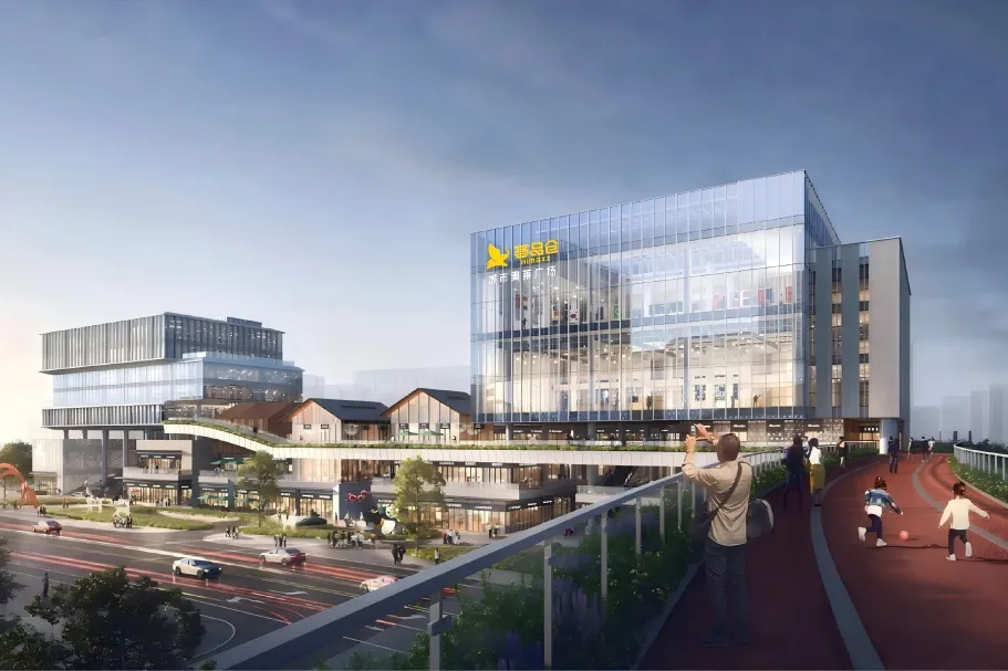 再添新地標(biāo)！悟空體育LED屏點(diǎn)亮泰安薈品倉(cāng)城市奧萊廣場(chǎng)